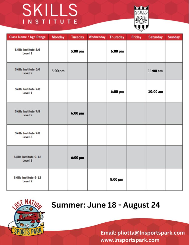 Skills Institute Lost Nation Sports Park